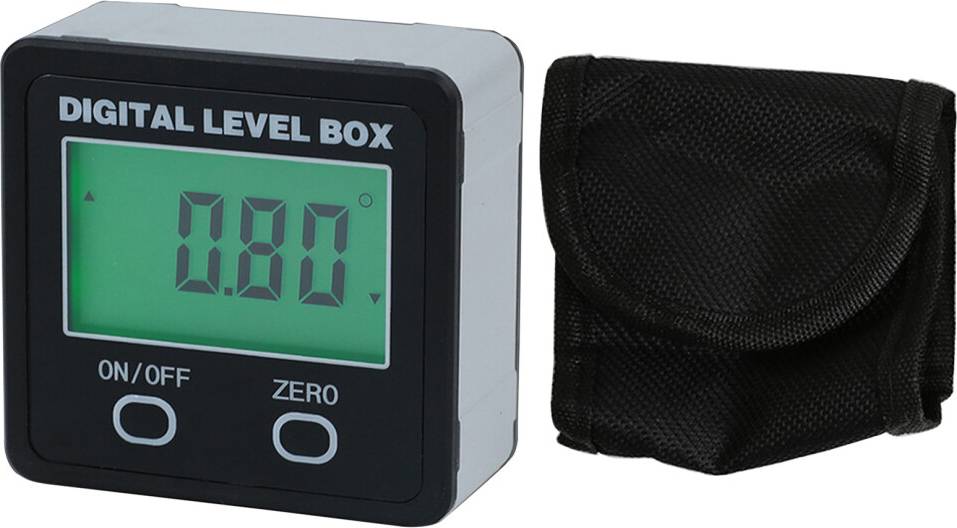 Digital Inclinometer 360 Degree Magnetic Level Box Angles Finder Angle Measurer