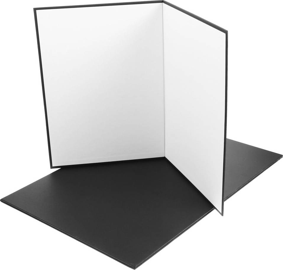 DualSided Photography Reflector Boards A3 A4 Light Diffuser