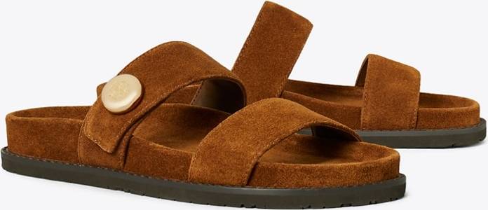 Tory Burch Romy Sport Slide Leather Sandal - Romy