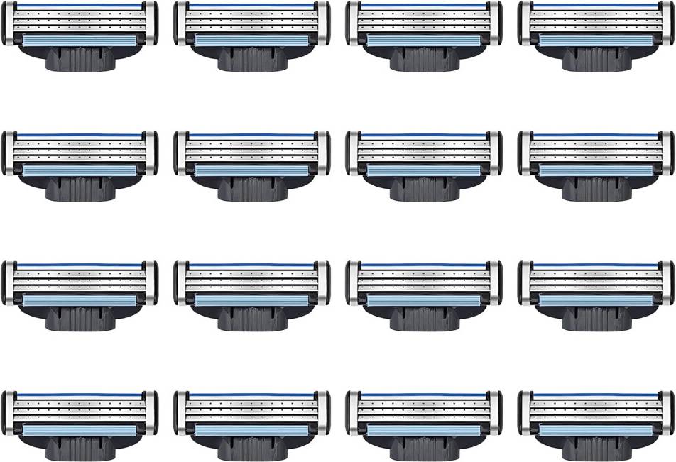 16 Pcs Razor Blades Compatible Mach 3