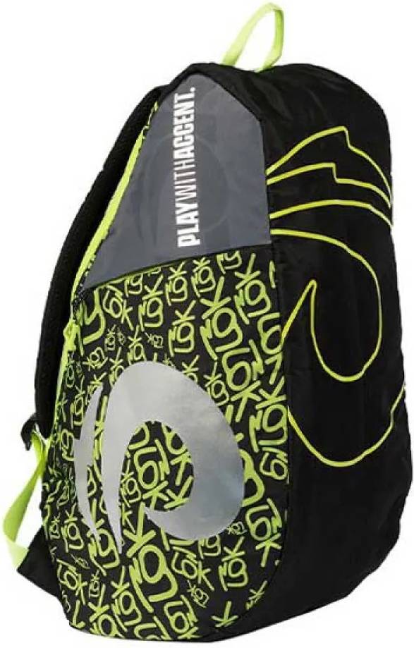 LÕK One Black Green Racket Bag