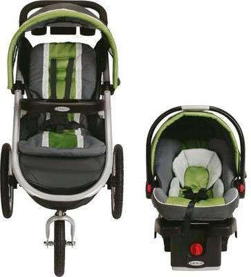 Graco jogger stroller Graco FastAction Fold Jogger Click Connect Travel System