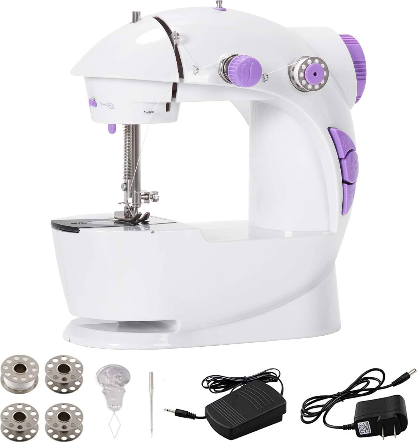 Mini sewing machine Oumilen Mini Portable Sewing Machine Dual Speed Control