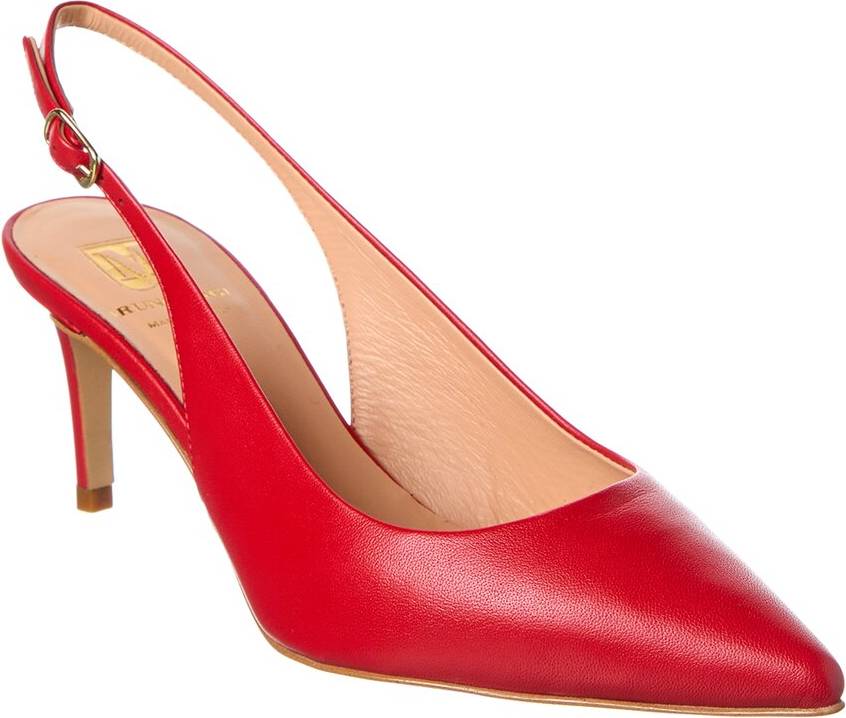 Bruno Magli Rima Leather Slingback Pump