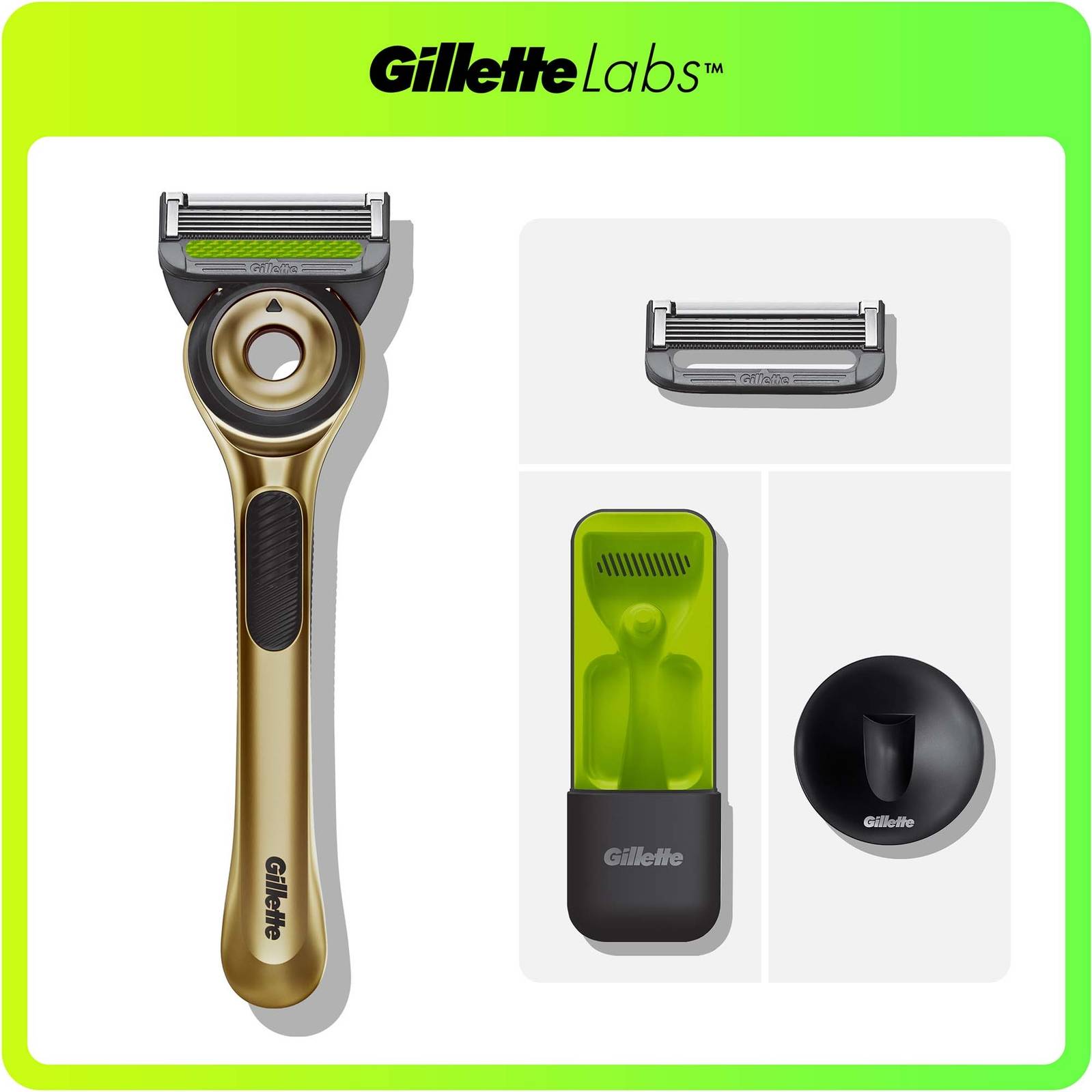 Gillette Champion Gold Razor Travel Case