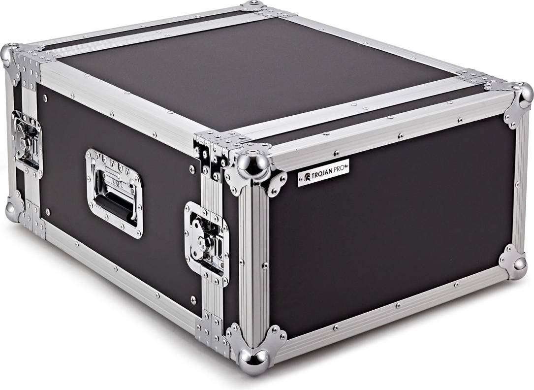 Pro 6U Heavy-Duty Rack Flight Case
