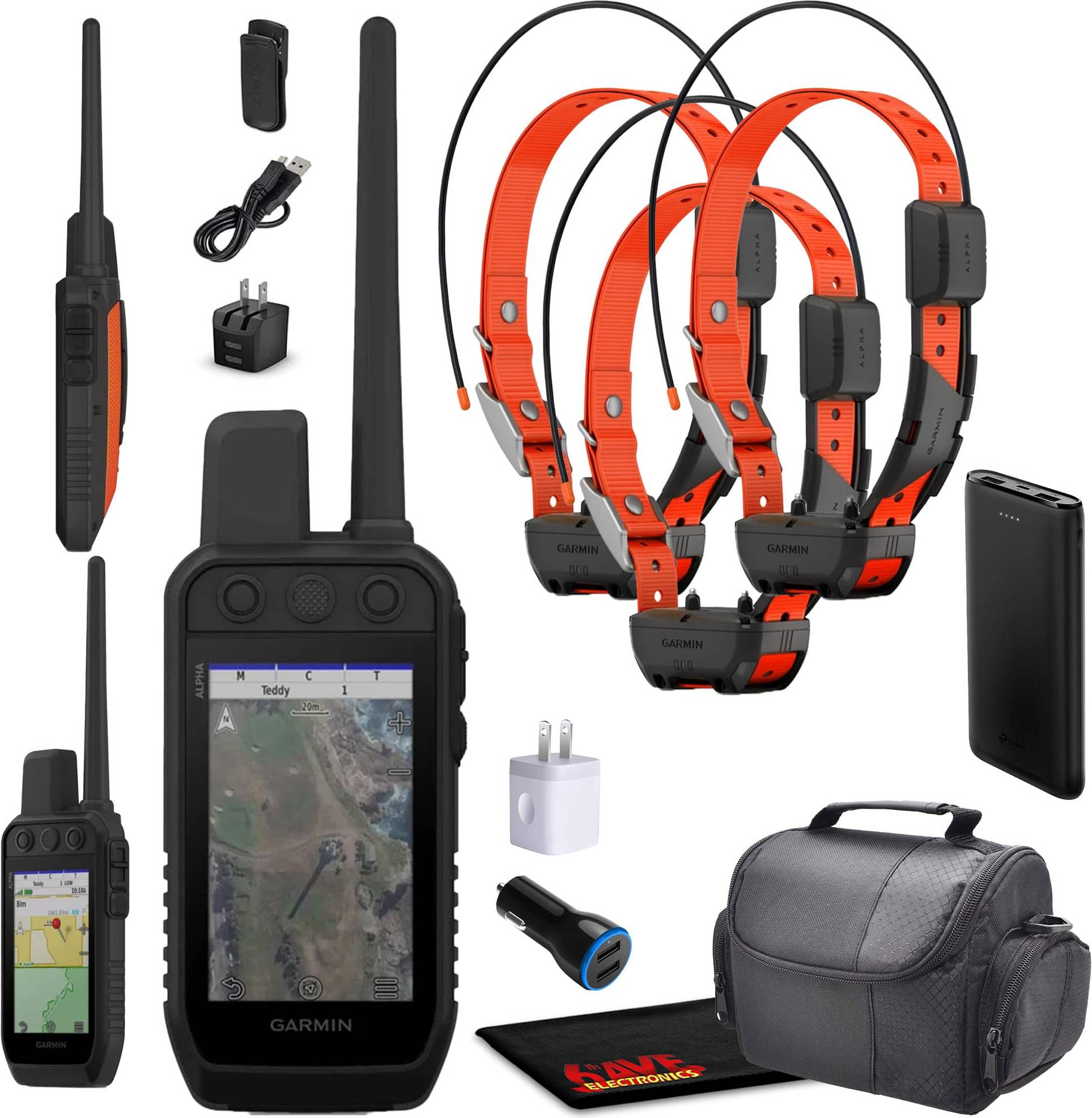 Garmin alpha Garmin Alpha 300 Handheld With 3x Alpha TT25 Tracking System