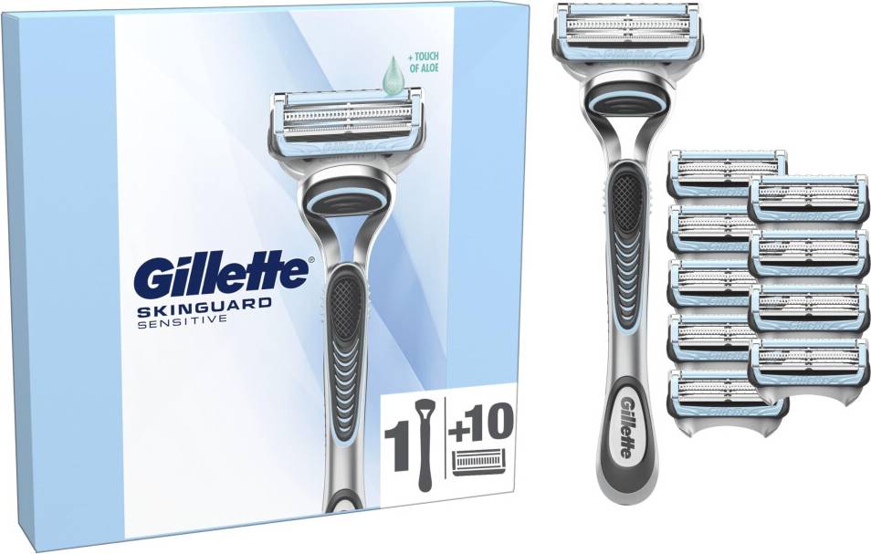 Gillette SkinGuard Sensitive Mens Razor 1 Handle