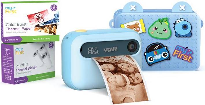Sd card case myFirst Camera Insta 20 Bundle - Blue