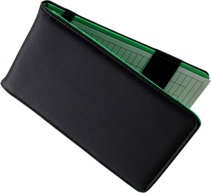 PU Leather Golf Score Recording Notebook