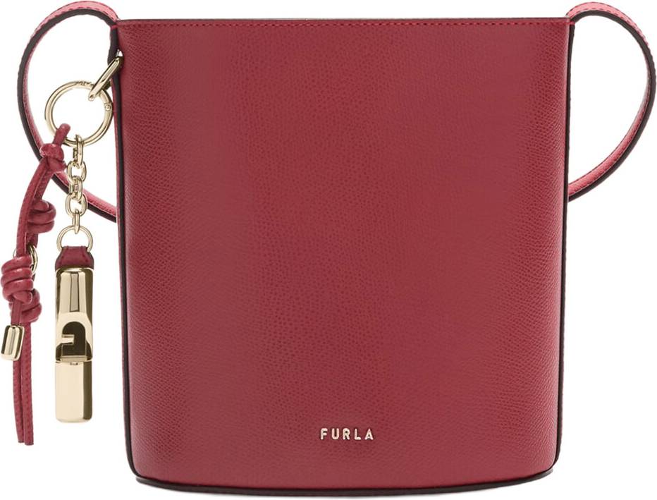 Furla Roxie Mini Bucket Bag Uld - Rød