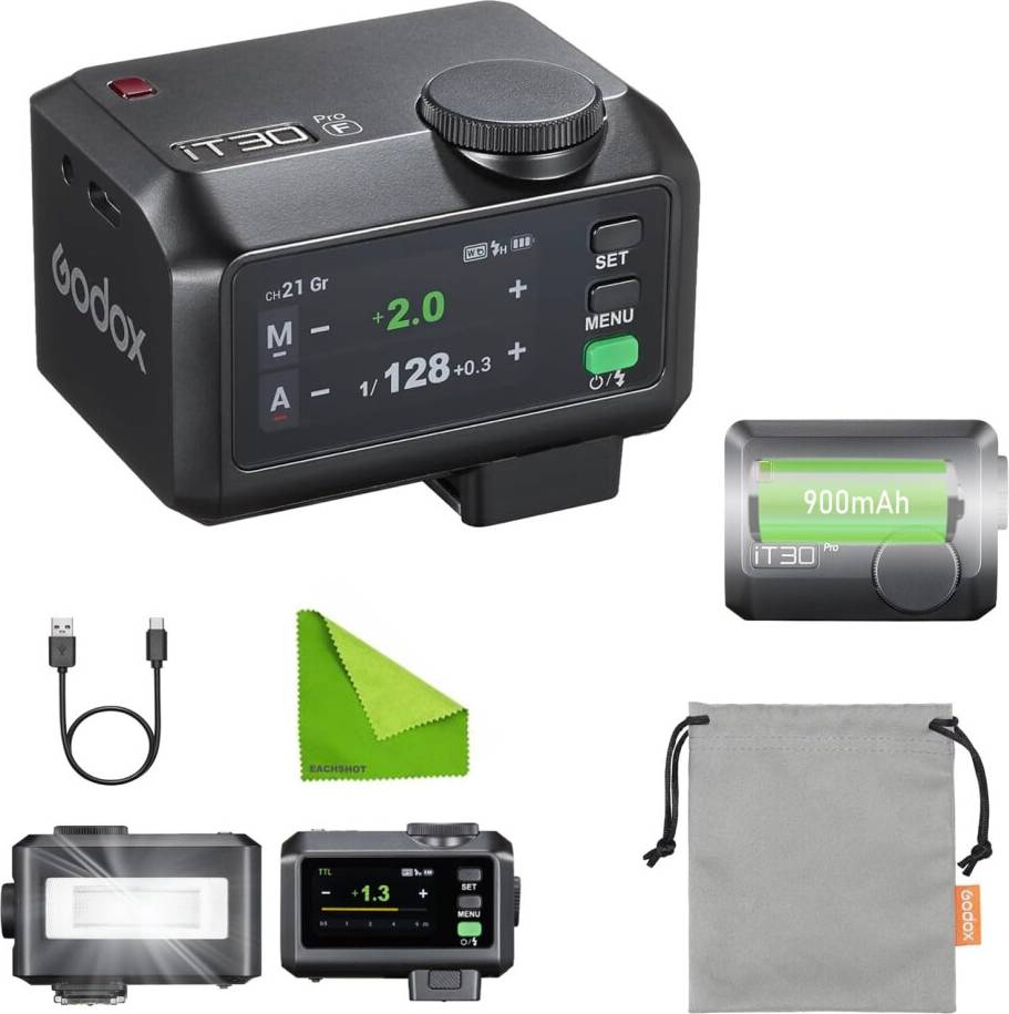 Godox iT30 Pro F Mini Camera Flash