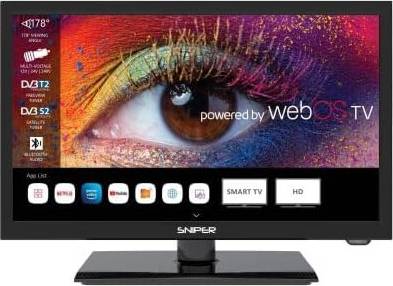 Sniper 19 Inch Smart LED Camping TV