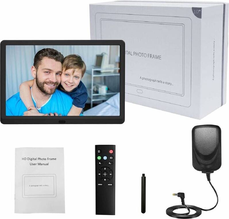 Digital Photo Gallery 10 Inch IPS Screen
