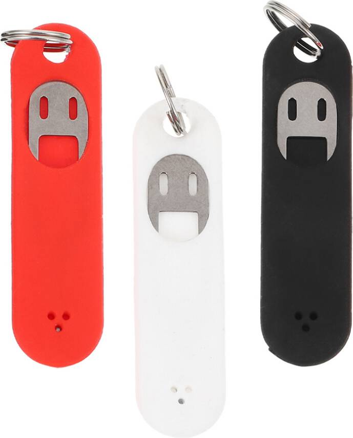 Solustre 3pcs Sim Card Removal Tool Keychain