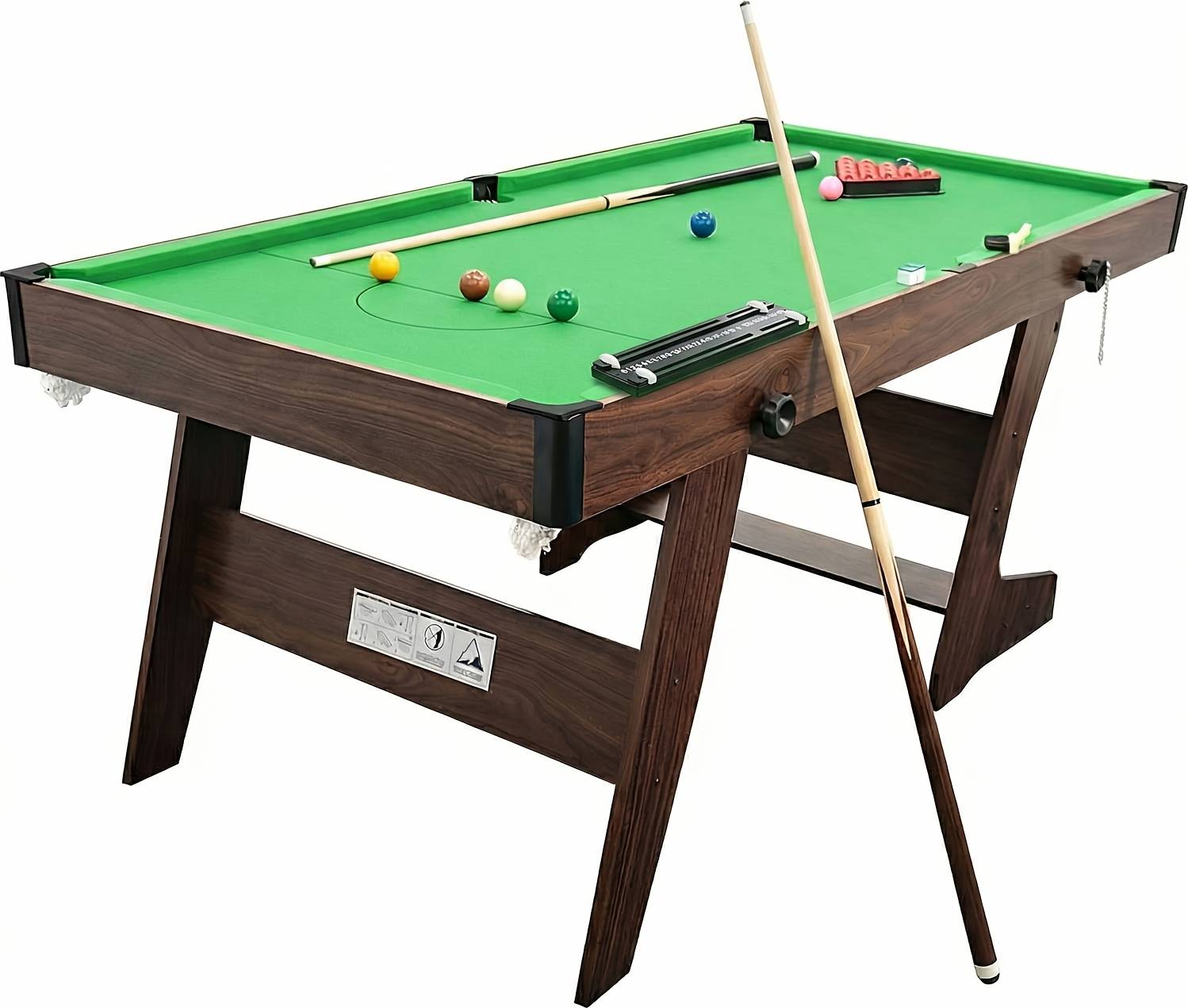 Pool tables Temu 6ft Collapsible Pool Table Set