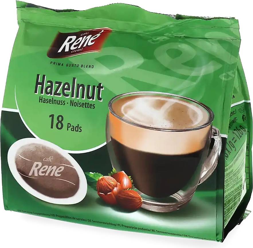 Café René Hazelnut 18 Pods