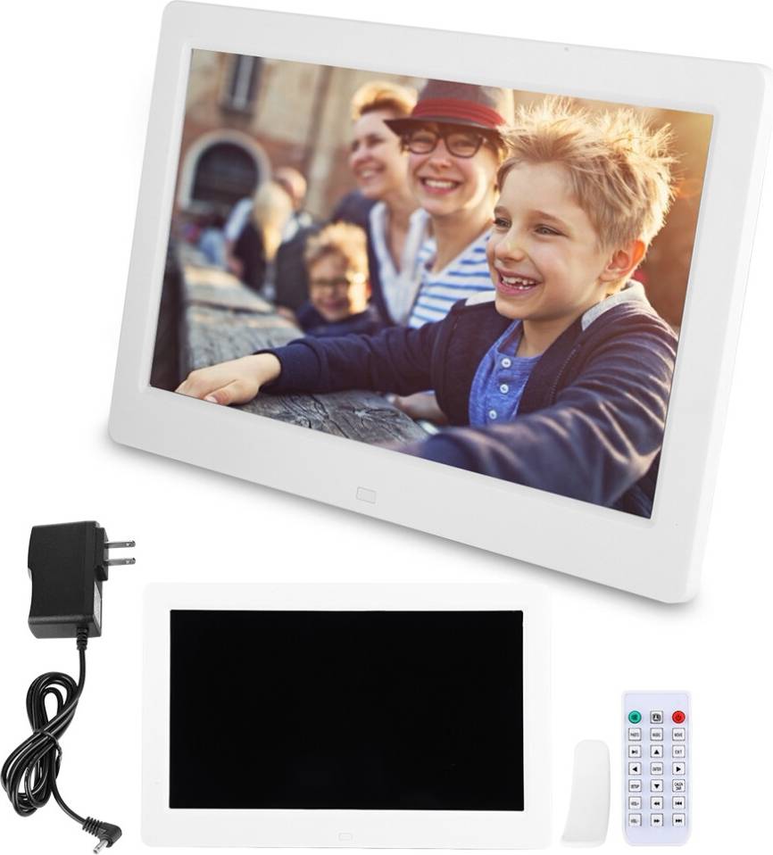 10.1 Inch Digital Photo Frame Alarm Clock