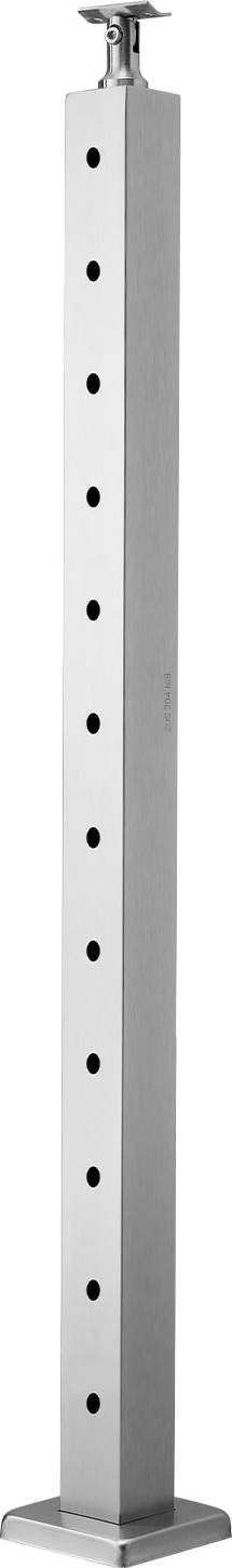 Railings VEVOR Cable Railing Post 42x2x2 Inch Stainless Steel