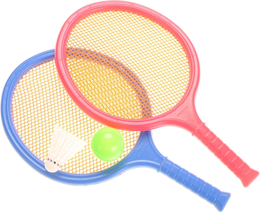 Badminton set with net Badminton Set For Kids With 2 Rackets