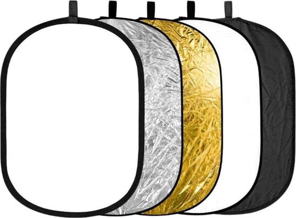 MultiDisc Round Foldable 5In1 Photography Reflector