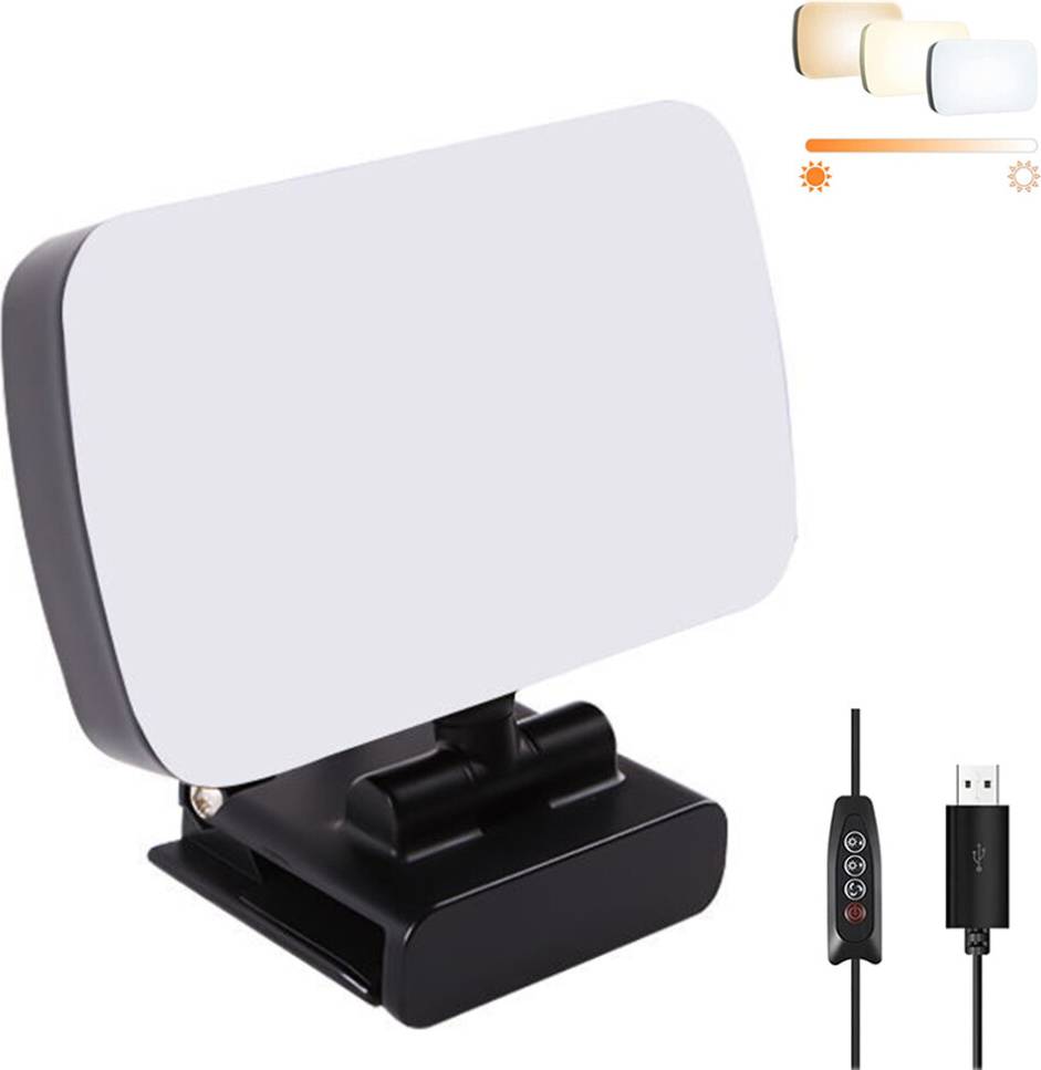 Professional Video Lighting Kit Adjustable Brightness Light