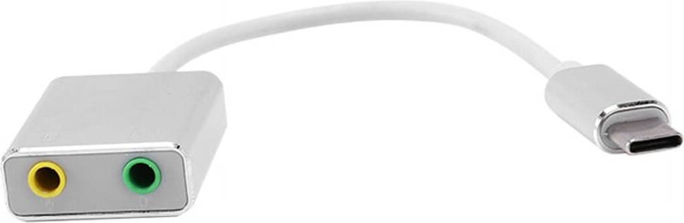 Connector Type C Cable Sound Card Adapter