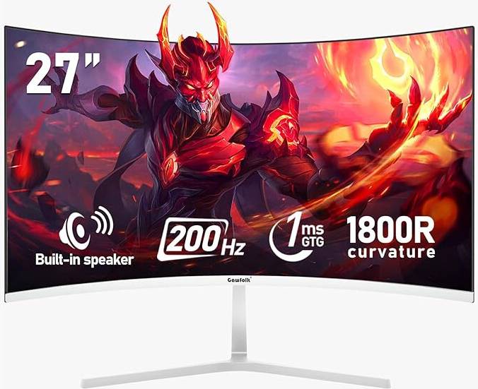 Gawfolk 27 Inch PC Computer Screen