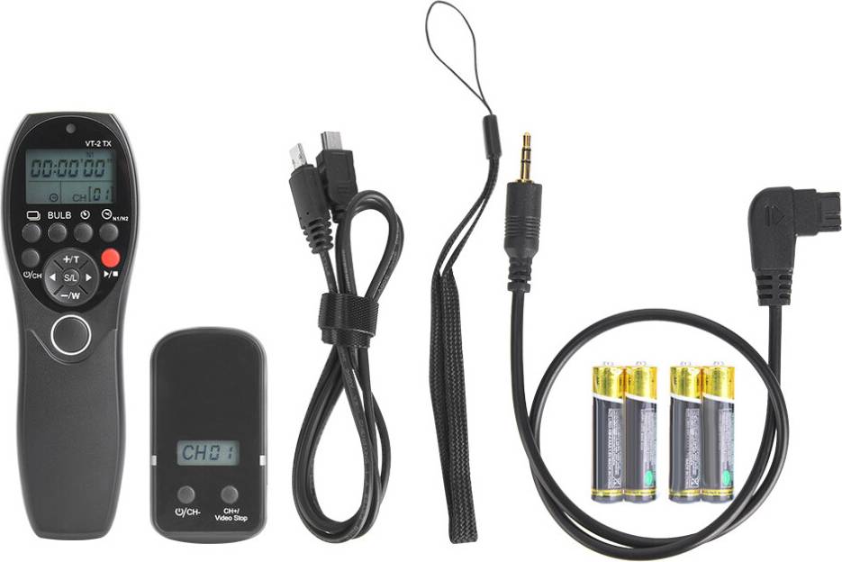 VT-2 LCD Wireless Video Remote Timing Shutter