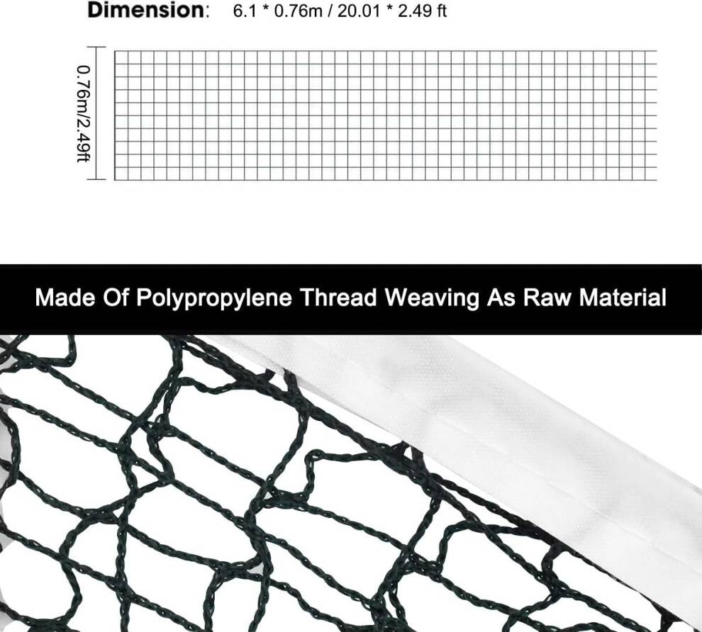 Portable Badminton Net Mesh