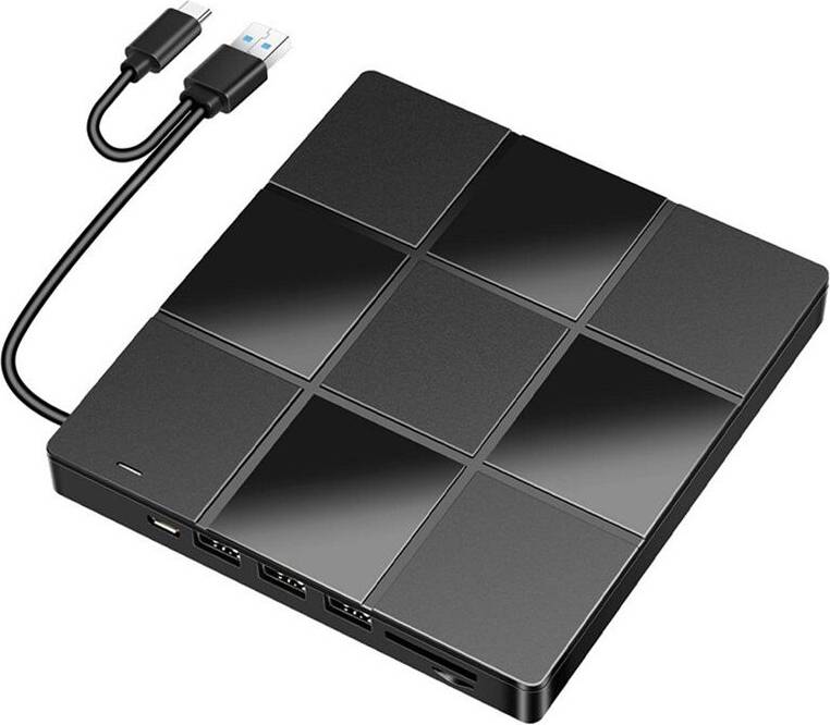 Istovo 7-In-1 External Multi-Function Optical Drive