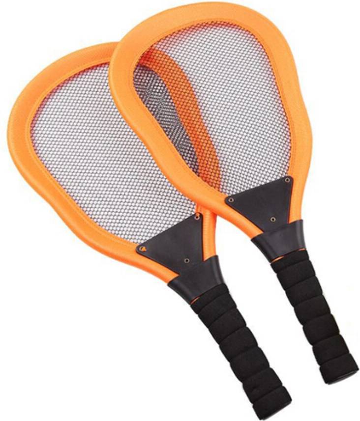 5Pcs Kids Cloth Art Sports Racket Set Orange