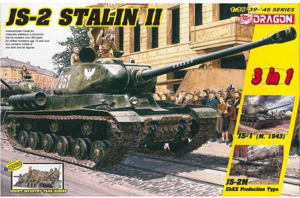 Dragon 6537 JSD-2 Stalin II Tank Riders Kit