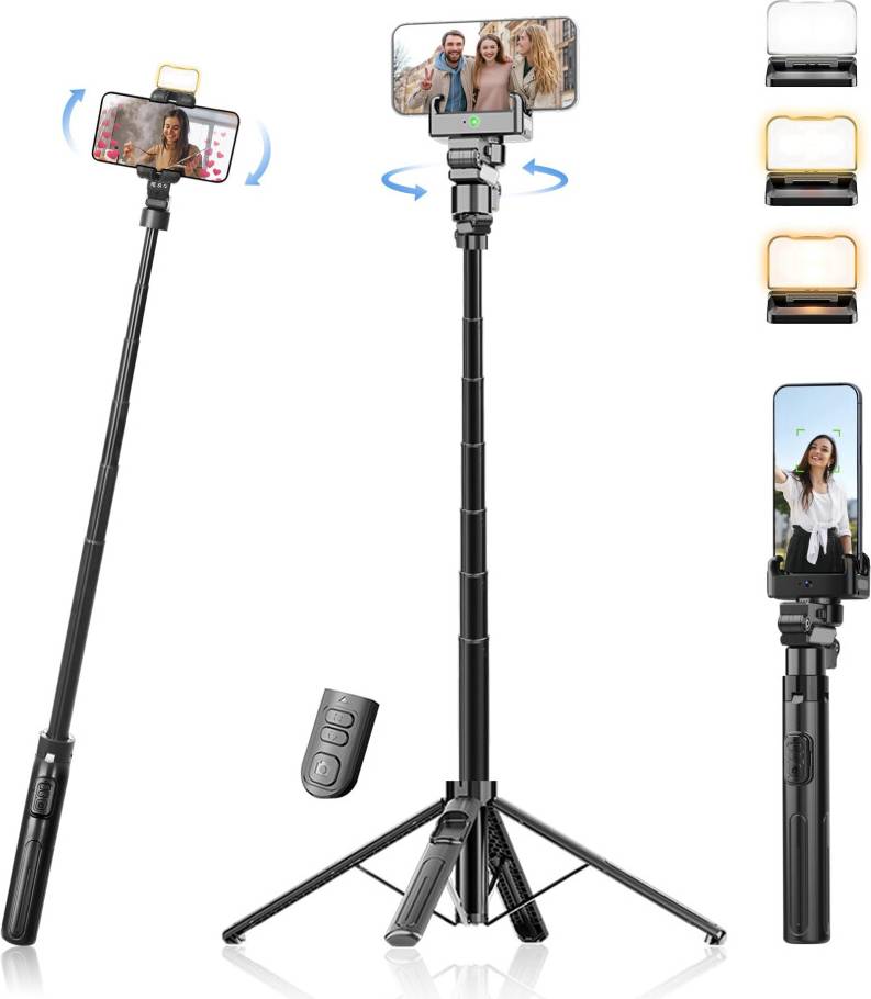 Auto Tracking Tripod RGB Light