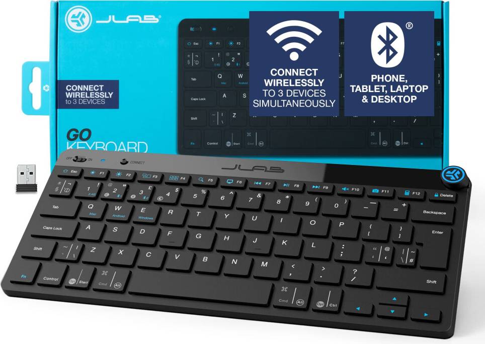 jLAB Go Wireless Bluetooth Keyboard