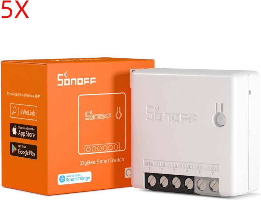 Greenzech Smart Switch APP Remote Control 5pcs