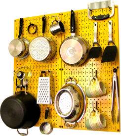 Spice rack wall Wall Control Kitchen Pegboard Pack Storage Kit