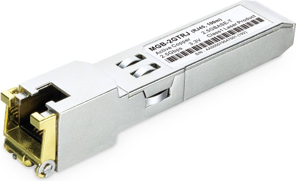 Fiber til rj45 Planet 2.5GBASE-T SFP Copper Transceiver Moduler