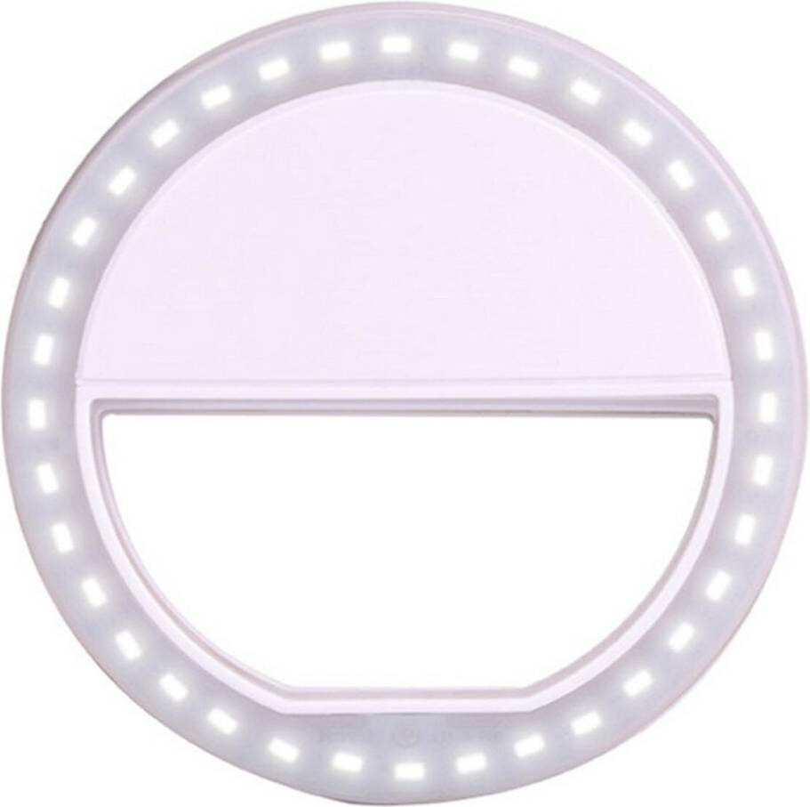 Portable LED Ring Flashlight Camera Adapter