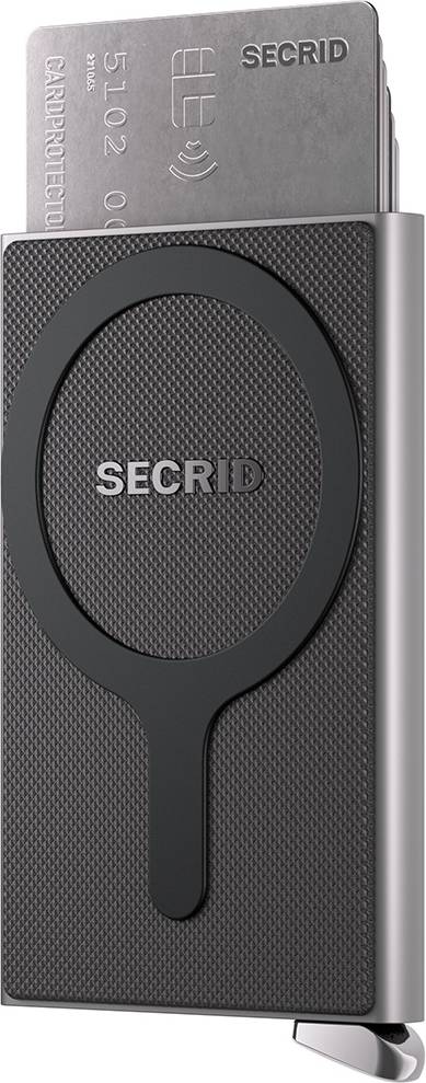 Secrid cardprotector Secrid Card Protector Fluted Magsafe - Silver