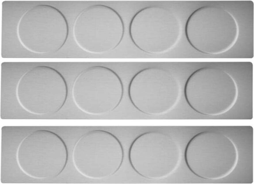 Magnetic Spice Jars Rack Stainless Steel