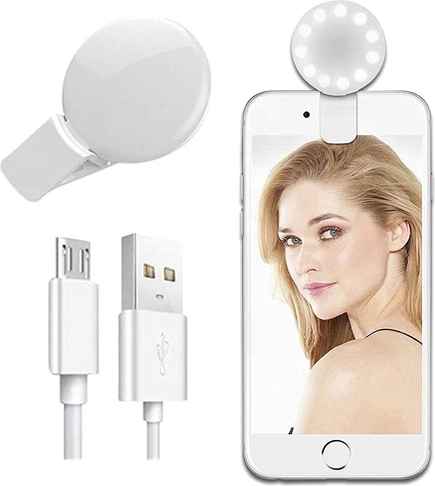 Compact Rechargeable Selfie Fill Light