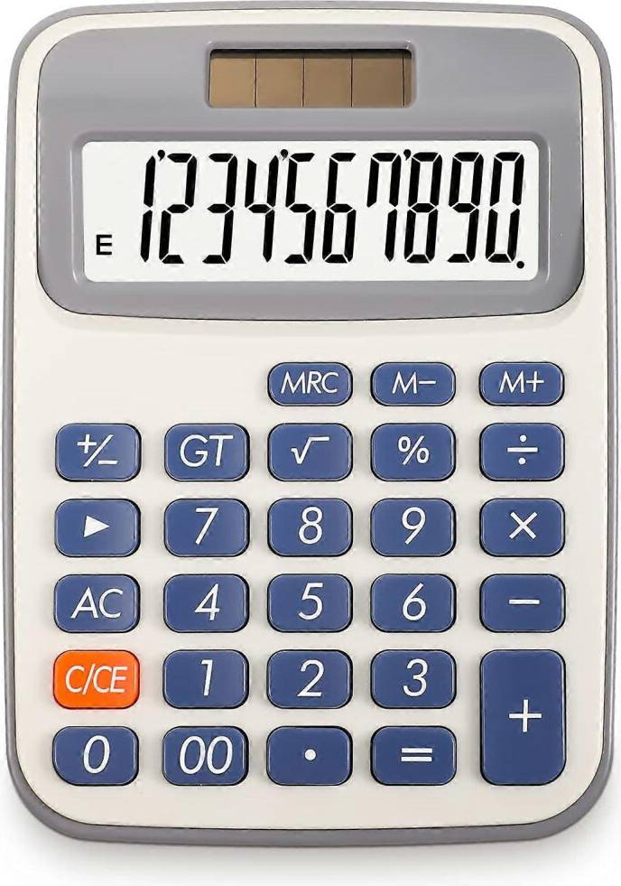 Kikidex Basic Mini Small Pocket Calculator
