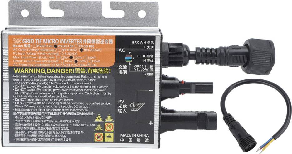 Micro inverter Solar Micro Inverter Environmental Efficiency DC To AC Conversion