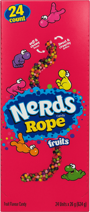 Nerds Rope Fruit Flavour Candy
