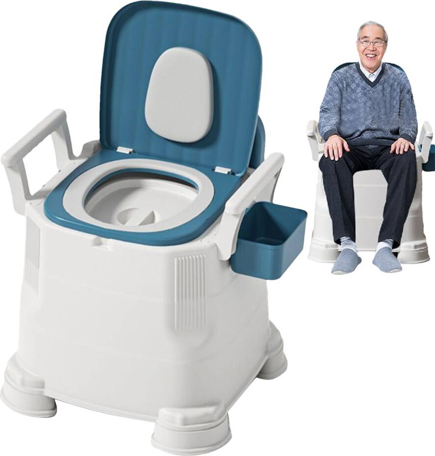 Commode toilet chair Portable Toilet Foldable Commode Chair