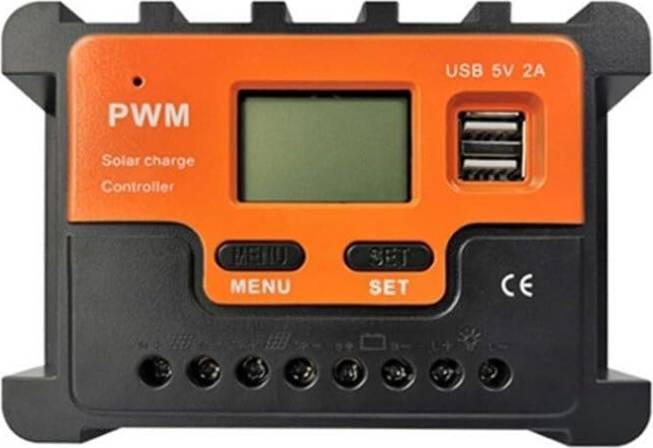 Dual Port Solar Charge Controller PWM