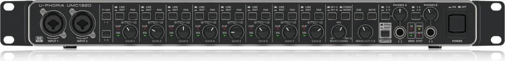 Behringer U-PHORIA UMC1820 USB Audio Interface