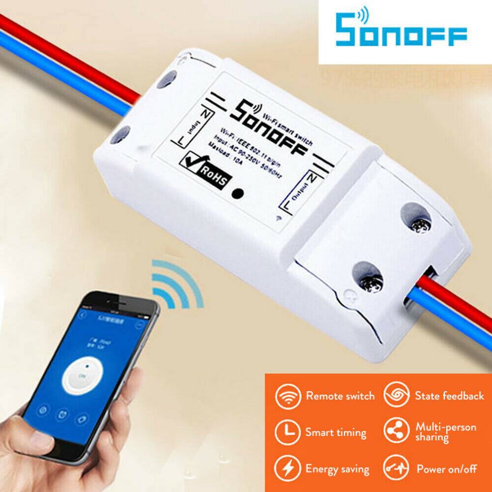 Sonoff Basic Smart WiFi Wireless Switch Module