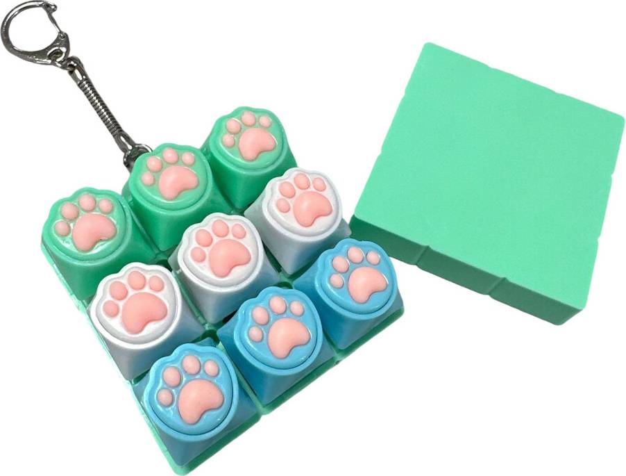 9 Key Keycaps Toy Switches Tester